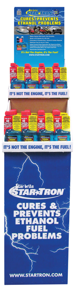 Enzyme Fuel Treatment Display w/Product