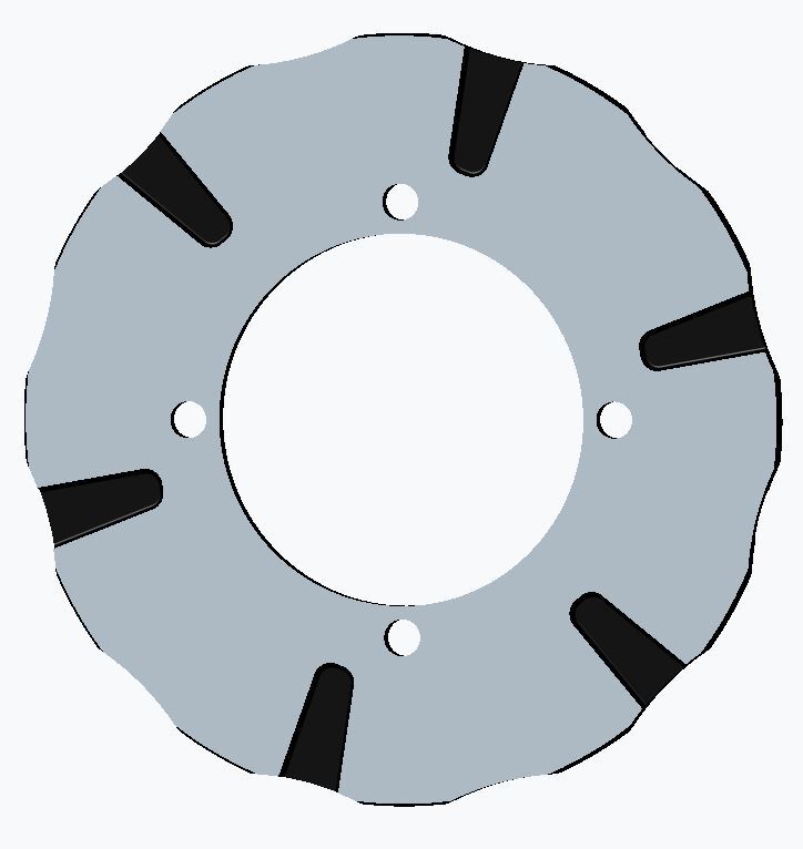 Batfly Oversized Rotor