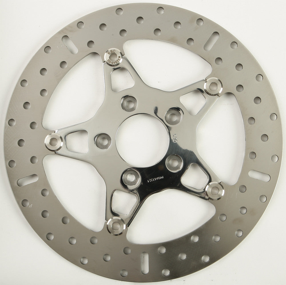 V-TWIN STREET ROTOR FSD006CBLK FLOATING 5 SPOKE FRONT