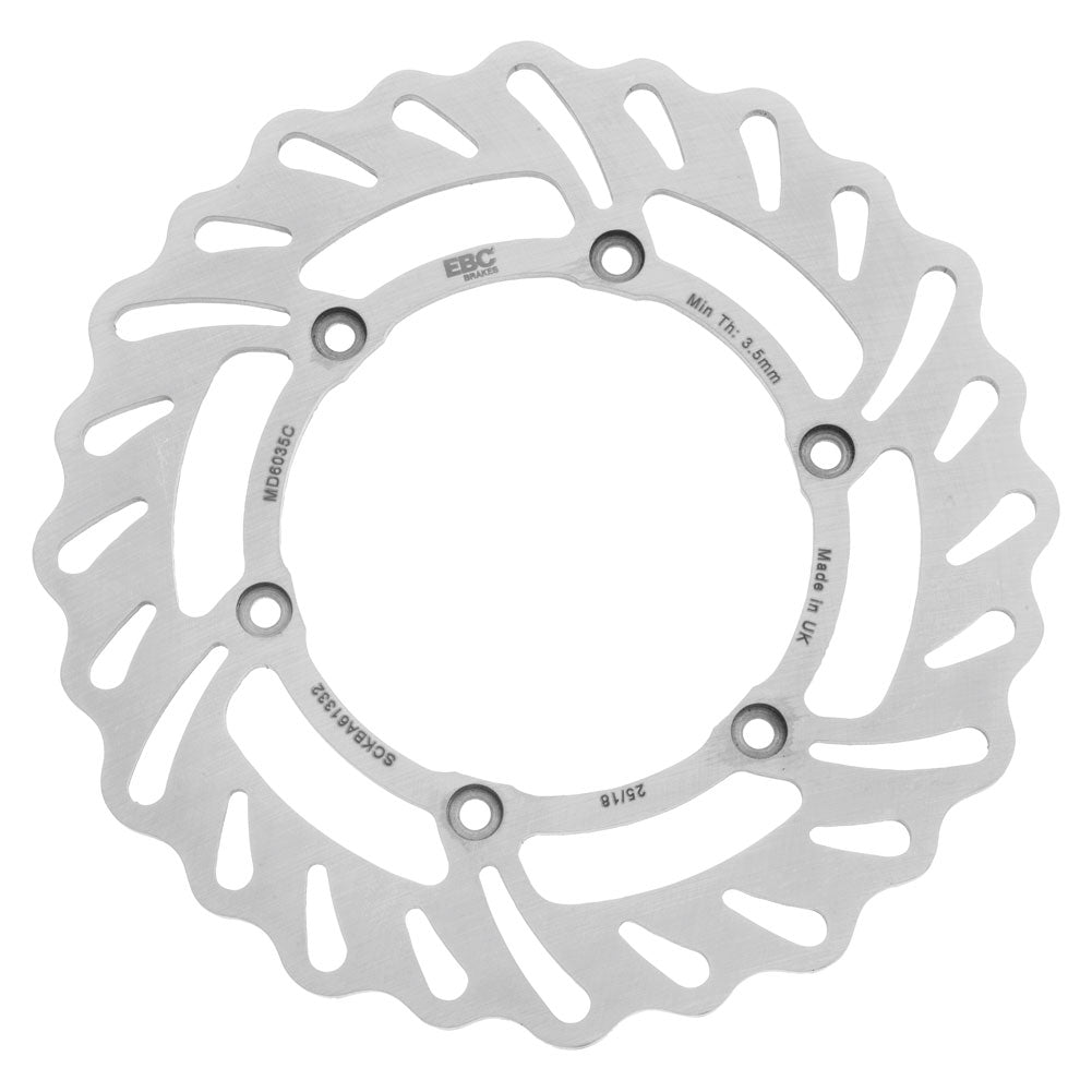 EBC Contoured Brake Rotor, Front