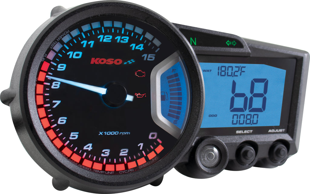 GP Style Multi-Function Gauge