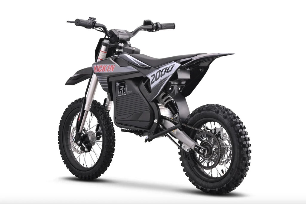 KICKIN EXV PRO 60v 2000w Electric Dirt Bike Red