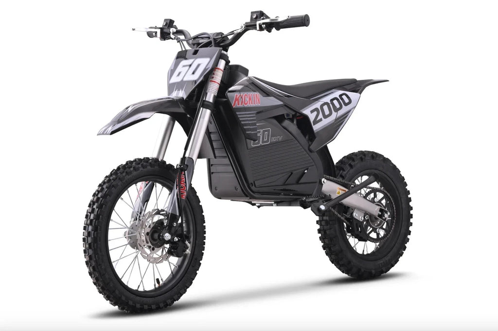 KICKIN EXV PRO 60v 2000w Electric Dirt Bike Red