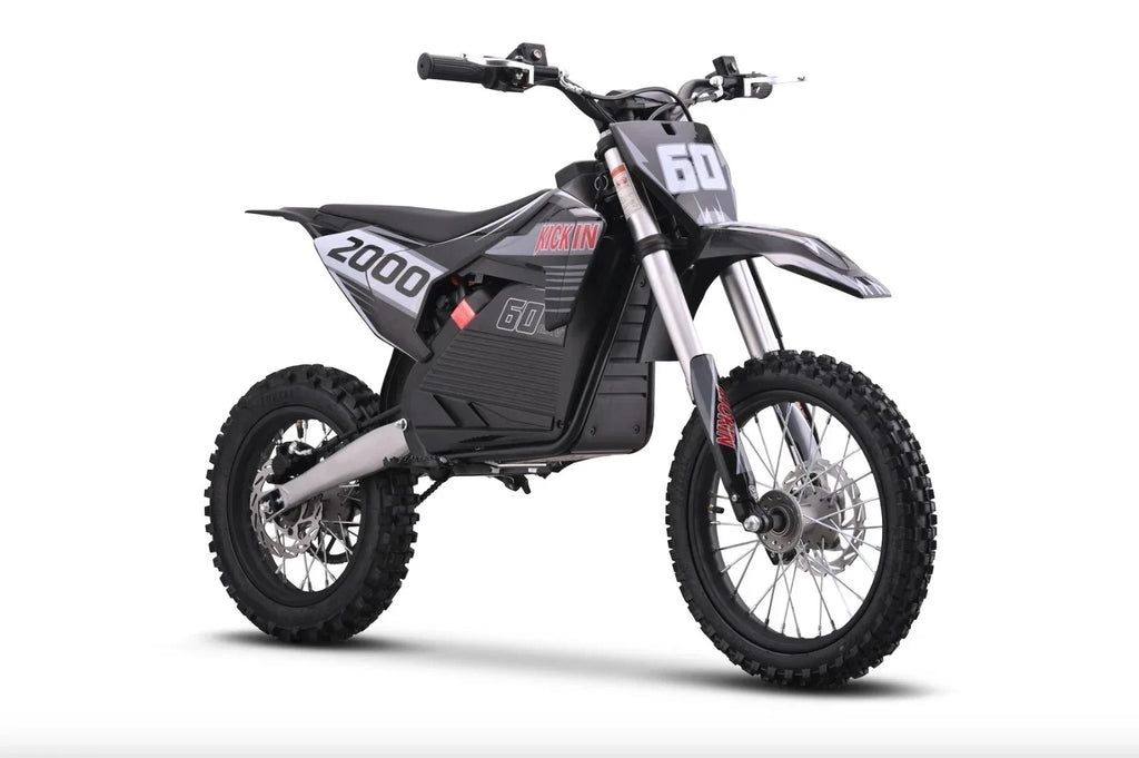 KICKIN EXV PRO 60v 2000w Electric Dirt Bike Red