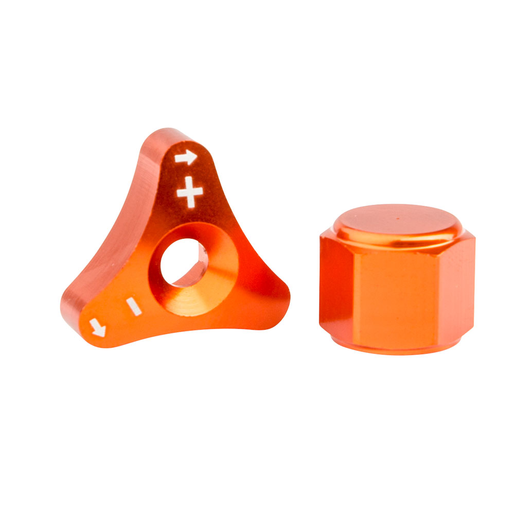 Tusk Billet WP Fork Adjuster Knobs